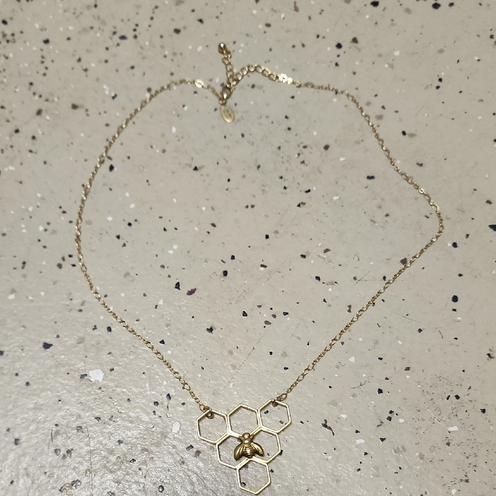 Amano Studio Gold Honeycomb Necklace